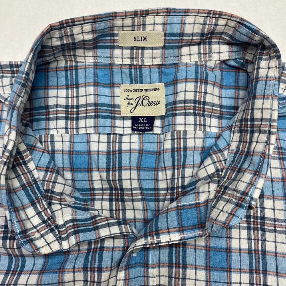 J CREW XL CASUAL BUTTON DOWN SLIM